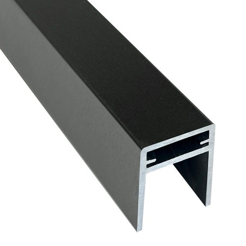 П-профиль Алюминиевый EasyDecking 35x25 Черное дерево купить в Нижнекамске