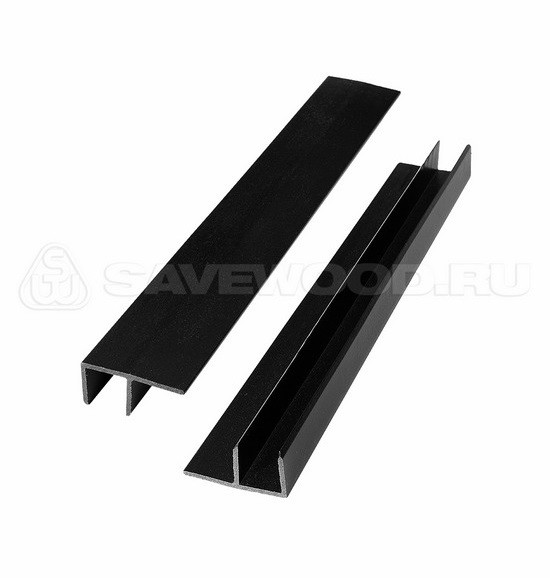 F-профиль ДПК Savewood – Чёрный купить в Нижнекамске