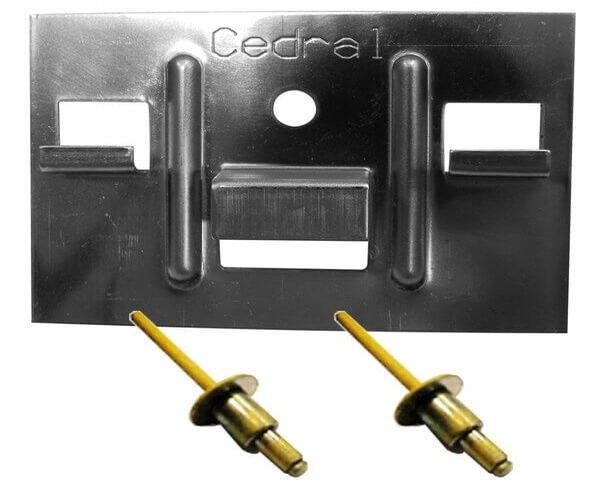КЛЯММЕР + ЗАКЛЁПКА ДЛЯ CEDRAL CLICK 250 ШТ купить в Нижнекамске
