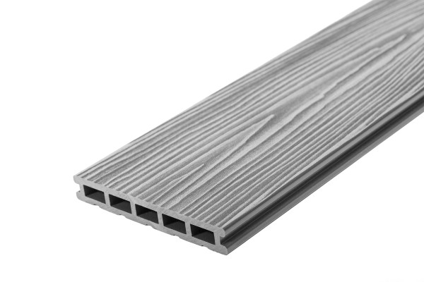 Террасная доска из ДПК RusDecking Unodeck Mogano - Серый купить в Нижнекамске