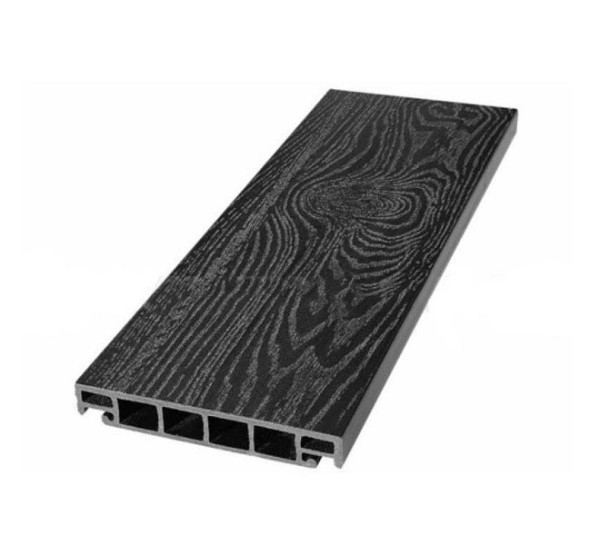 Террасная доска из ДПК SW Salix (T) 2D чёрный купить в Нижнекамске