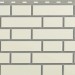 Фасадная панель Альта-Профиль, Кирпич Клинкерный, Белый купить в Нижнекамске