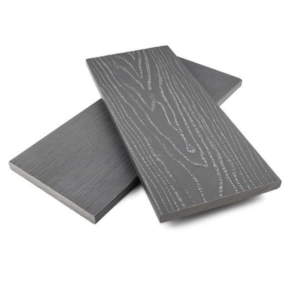 Заборная доска ДПК NanoWood Nature 3D полнотелая Серый купить в Нижнекамске