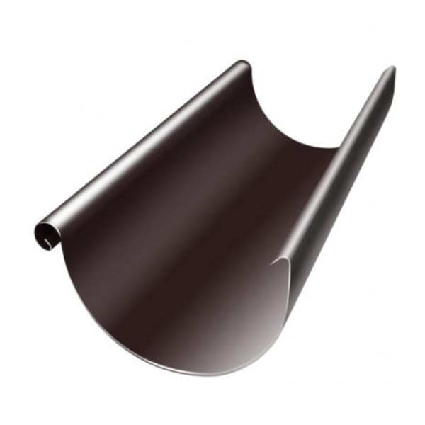 Водосток Grand Line 125x90 – Желоб 3м RAL 8017 купить в Нижнекамске