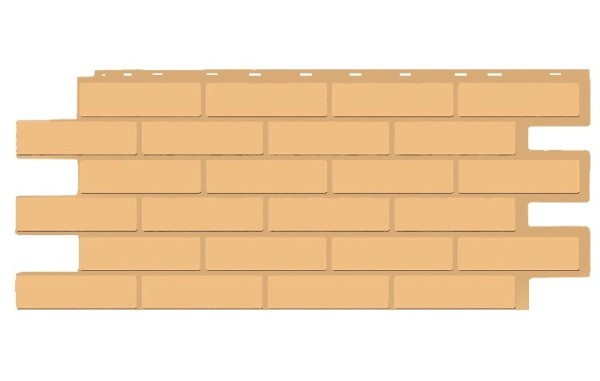 Фасадная панель T-Siding Кирпич Модерн Эко Крем купить в Нижнекамске