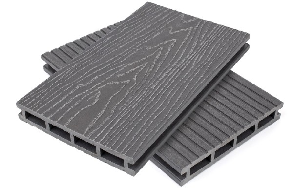 Террасная доская ДПК NanoWood Nature 3D пустотелая Серый купить в Нижнекамске