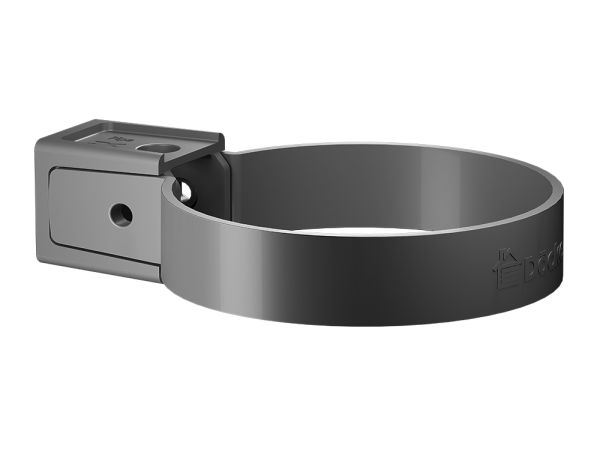 Хомут универсальный для водосточной трубы Docke Premium Графит купить в Нижнекамске