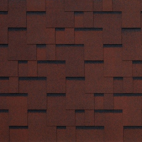 Гибкая черепица Tegola SAN REMO rosso 402 купить в Нижнекамске