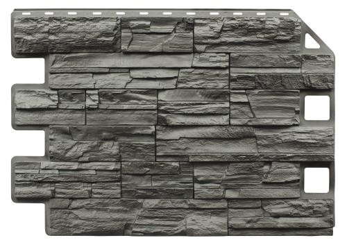 Фасадная панель Royal Stone, Камень Скалистый, Квебек купить в Нижнекамске