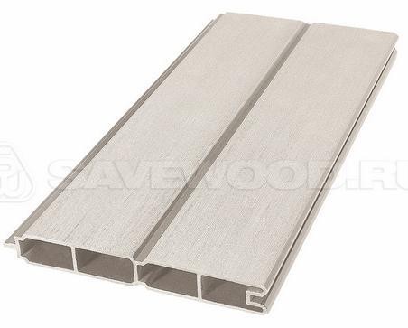 Заборный профиль из ДПК Savewood SW Agger матовый бежевый купить в Нижнекамске